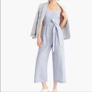 J. Crew Light Blue Jumpsuit
